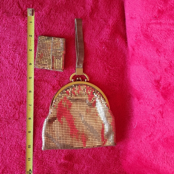 Vintage Mesh Clutch and Matching Pouch - Picture 8 of 9